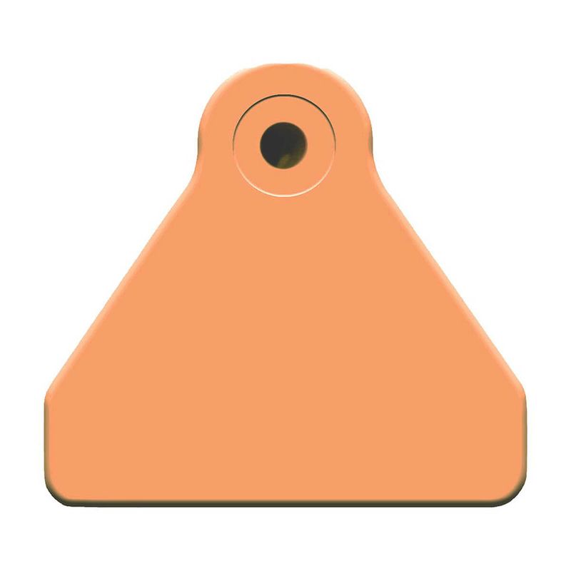 Allflex Sheep Mini Tags 2PC Blank 25PK Orange