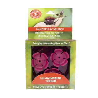 Hummingbird Feeder Perky Pet Handheld Purple 2OZ