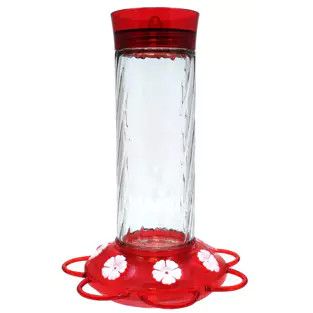 Hummingbird Feeder Perky Pet Red Diamond 30OZ