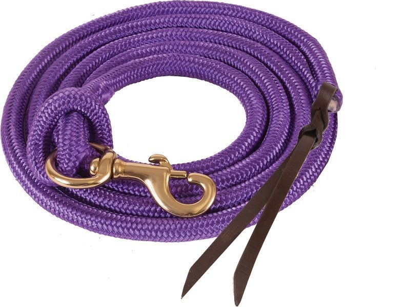 Poly Cowboy Lead 9' Purple