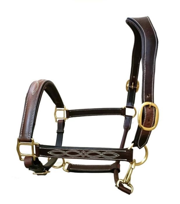 Bromont Leather Ergonomic Halter Full