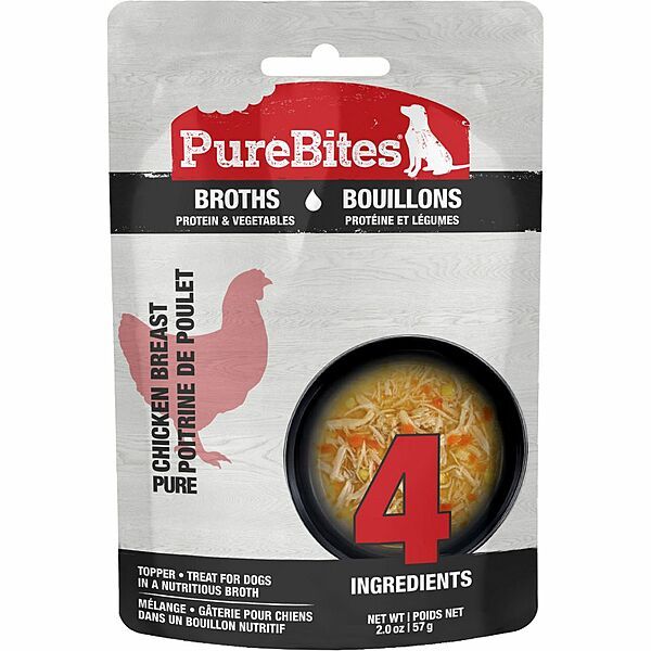 PureBites Broth - Chicken &amp; Vegetables [DOG] 57GM