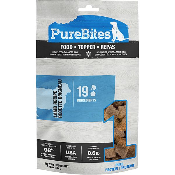 PureBites Freeze Dried Food/Topper Lamb [DOG] 85GM