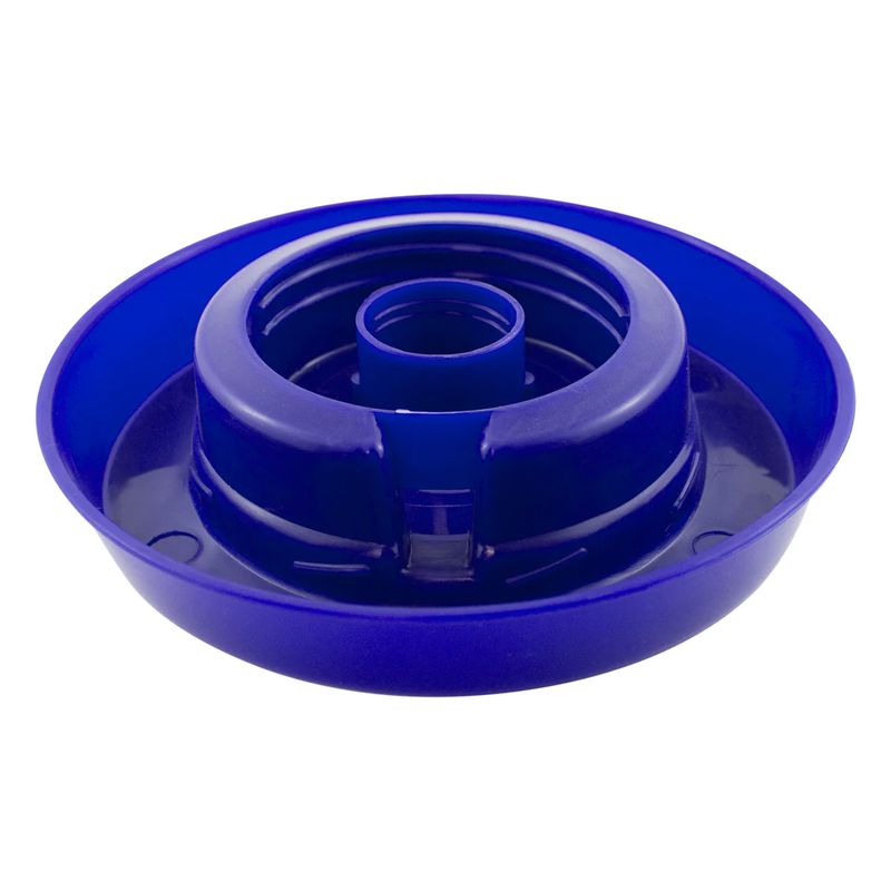 Tuff Stuff Enclosed Poultry Drinker Base 1 QT Blue