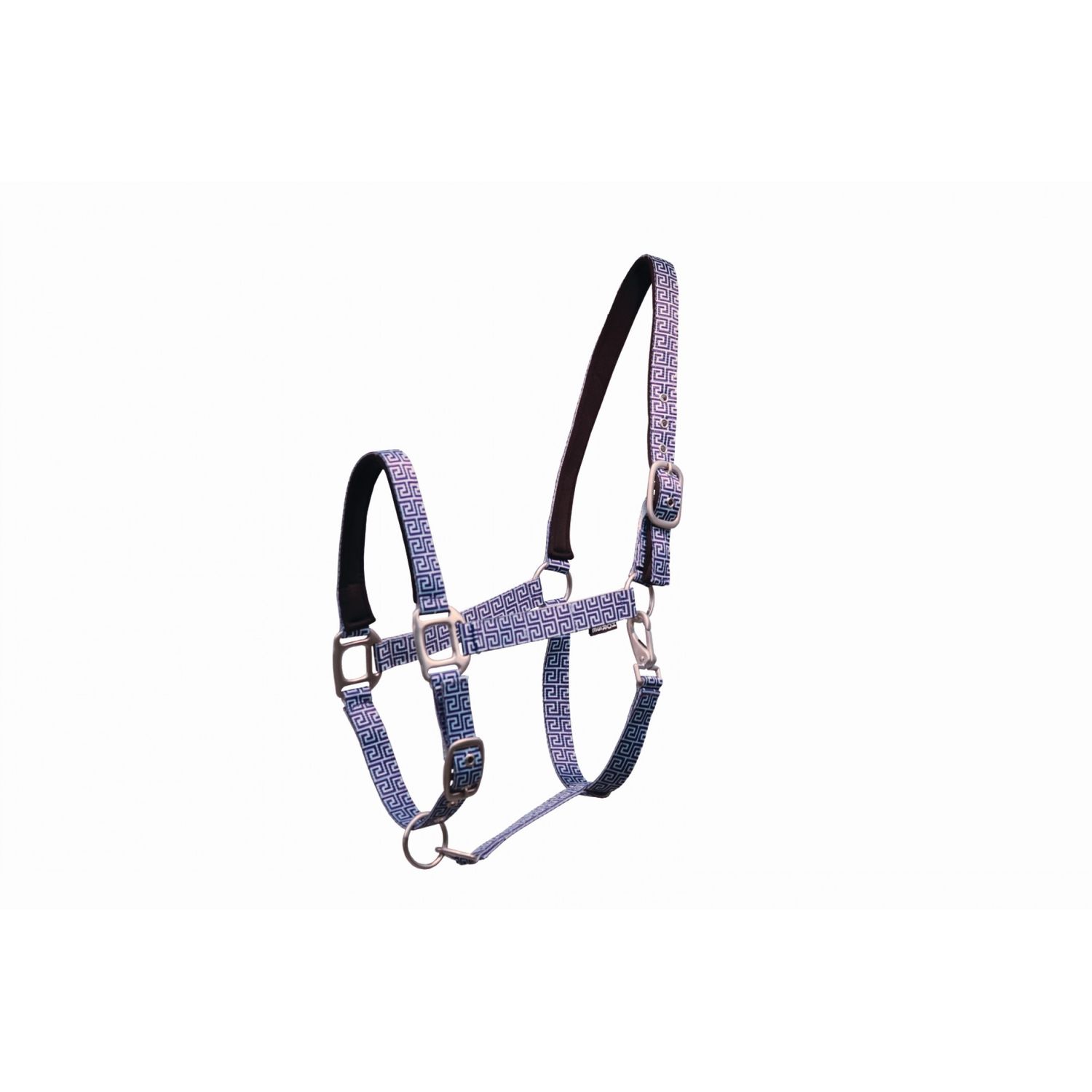 Cavalier Nylon Halter Squares Geo Print Horse