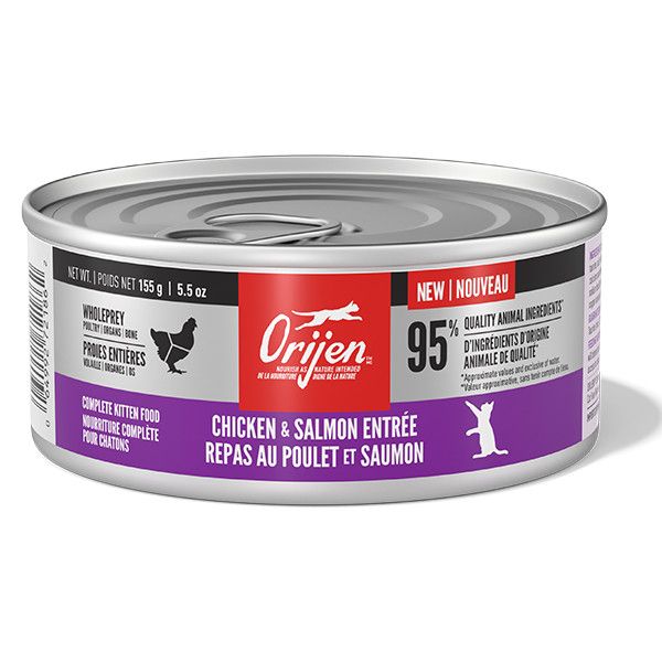 Orijen Pate - Chicken &amp; Salmon Entree Kitten [CAT] 155GM