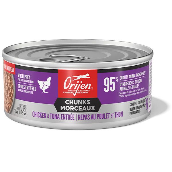 Orijen Chunks - Chicken &amp; Tuna Kitten [CAT] 155GM