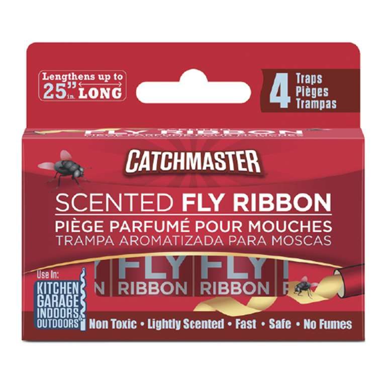 Catchmaster Scented Fly Ribbon 4PK