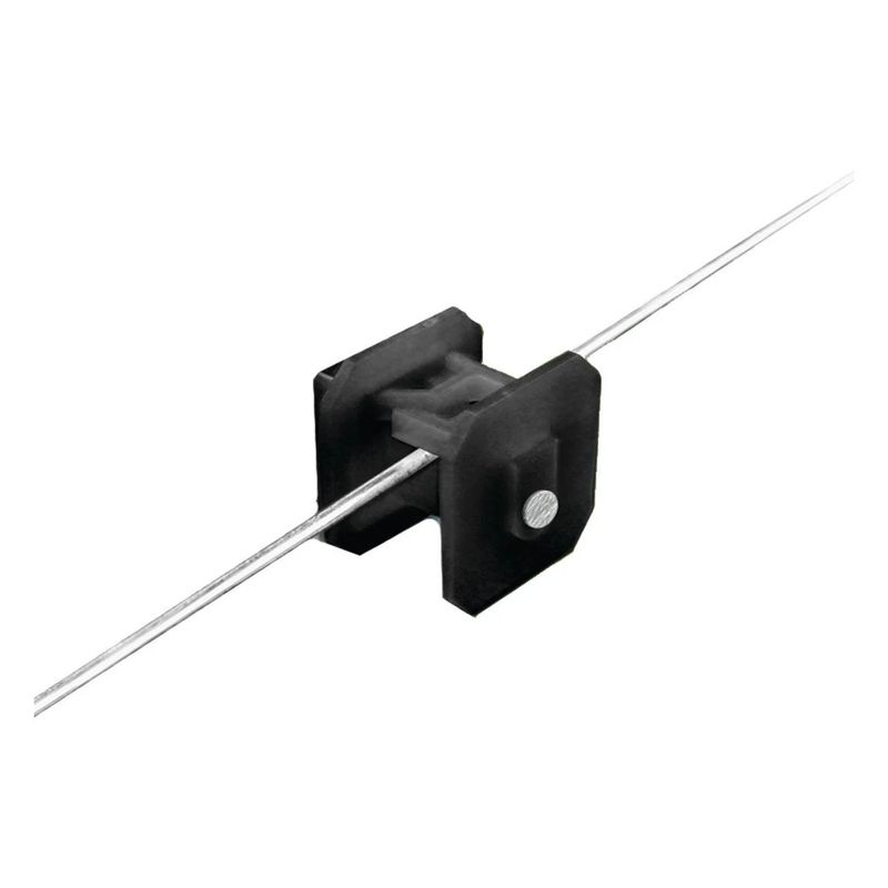 Patriot Black Wood Post Square Insulator 25PK