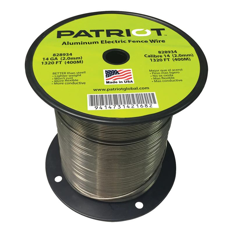 Patriot Aluminum Wire 17G 1320'