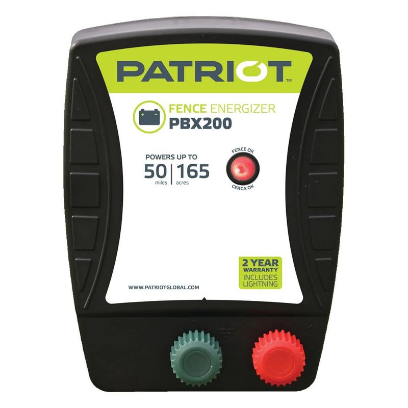 Patriot PBX200 Fence Charger 12V
