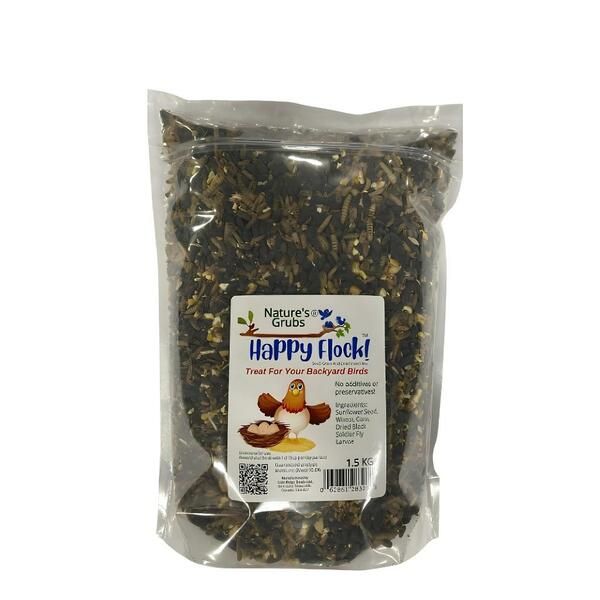 Nature's Grubs Happy Flock 1.5KG