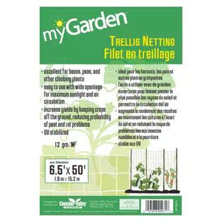 MyGarden Trellis Netting 6.5" X 50'