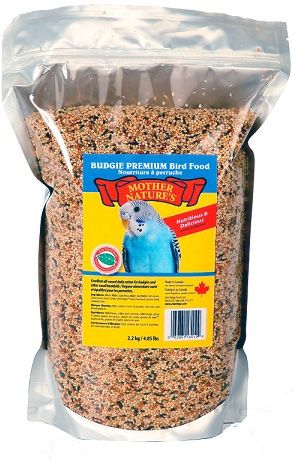 Mother Nature's Budgie Premium Bird Food 2.2KG
