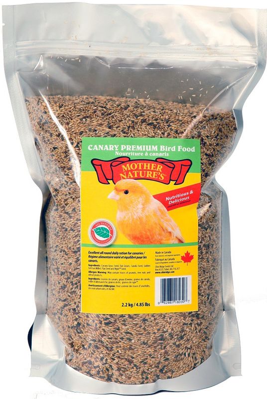 Mother Nature's Canary Premium Bird Food 2.2KG