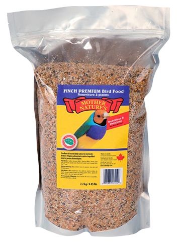 Mother Nature's Finch Premium Bird Food 2.2KG