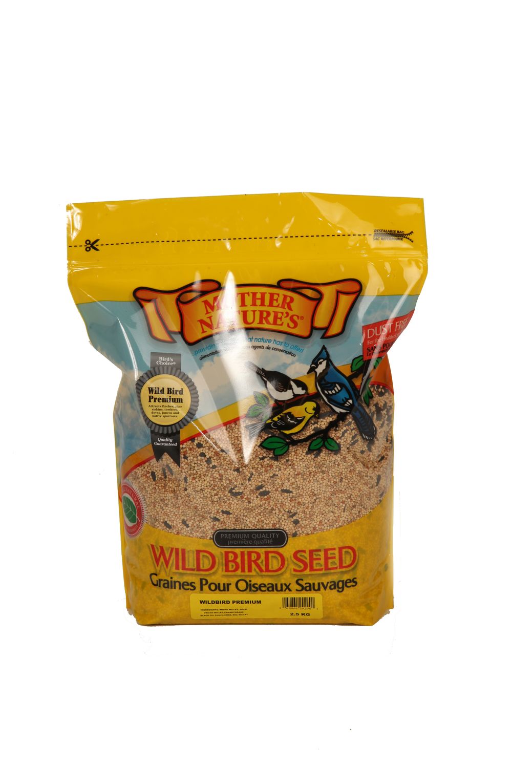 Mother Nature's Wildbird Premium Wild Bird Seed 2.5KG