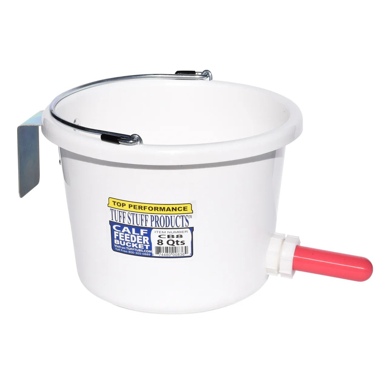 Tuff Stuff Calf Feeder Bucket 8 QT