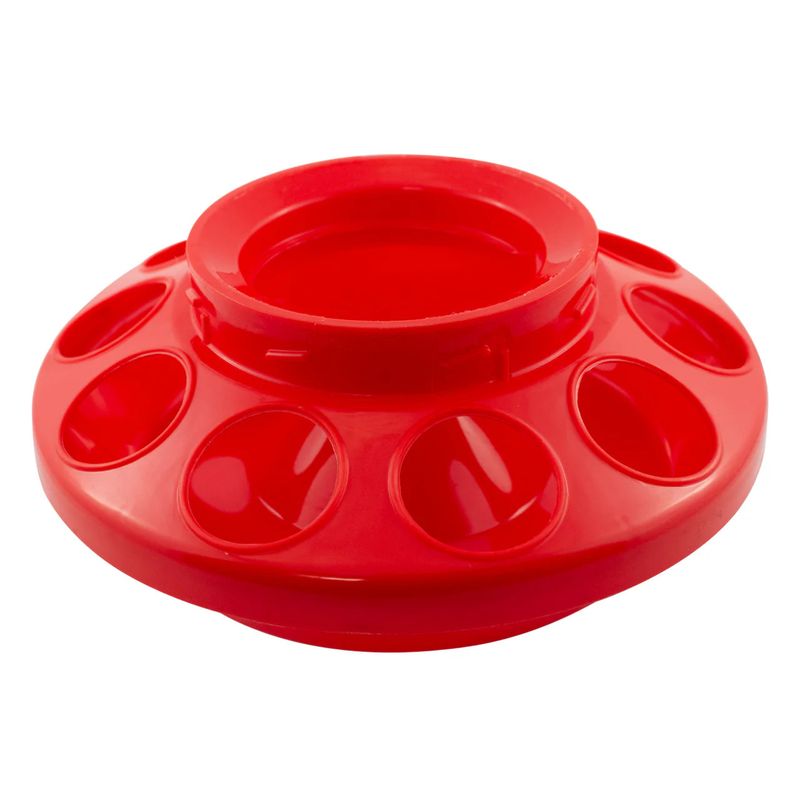 Tuff Stuff Dual Feeder Base 2 LB Red