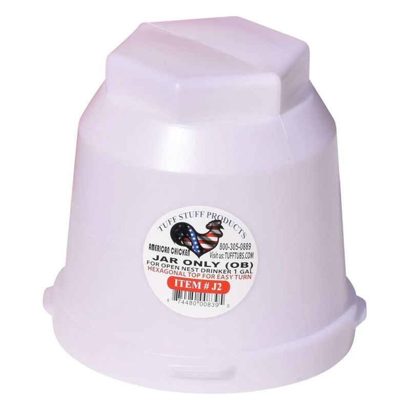 Tuff Stuff Poultry Drinker Jug 1 GAL