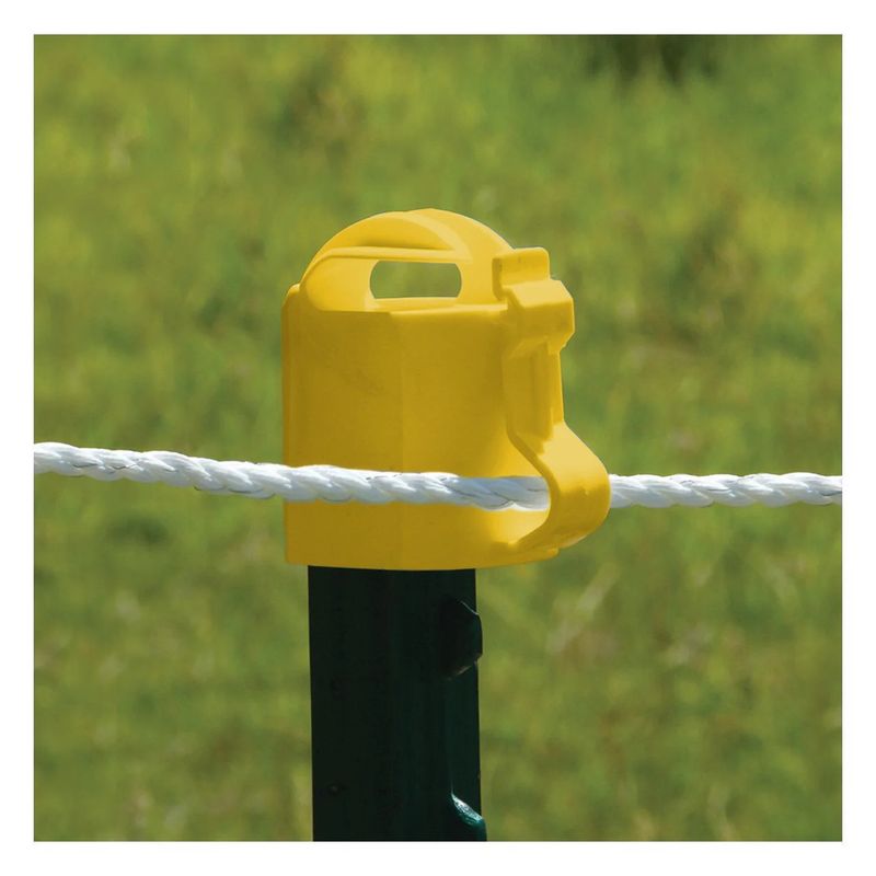 Patriot T-Post Topper Insulator Yellow 10PK