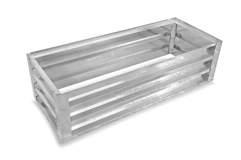 Galvanized Planter Box 6' X 3' X 2'