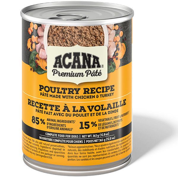 Acana Premium Pate - Poultry [DOG] 363G