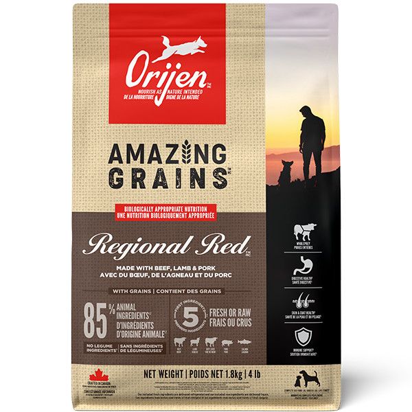Orijen Amazing Grains Regional Red [DOG] 1.8KG