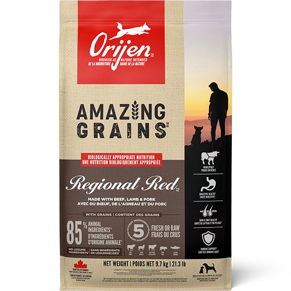 Orijen Amazing Grains Regional Red [DOG] 9.7KG