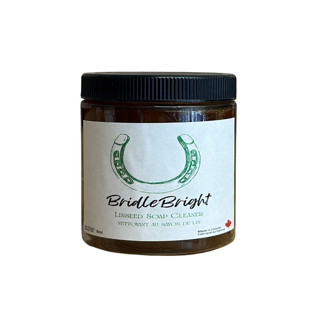 BridleBright Biodegradable Linseed Soap 8OZ