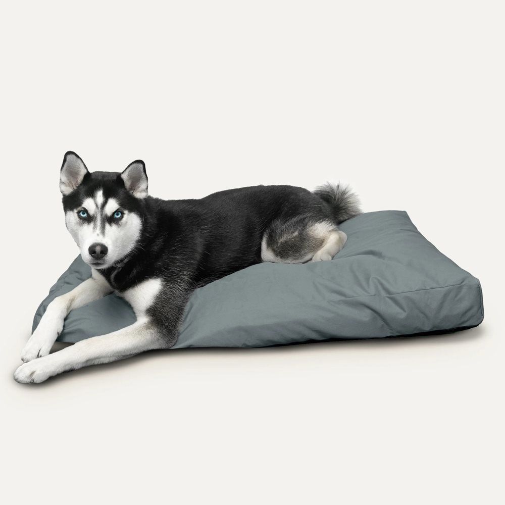 Gooeez Rectangular Dog Bed Charcoal Small
