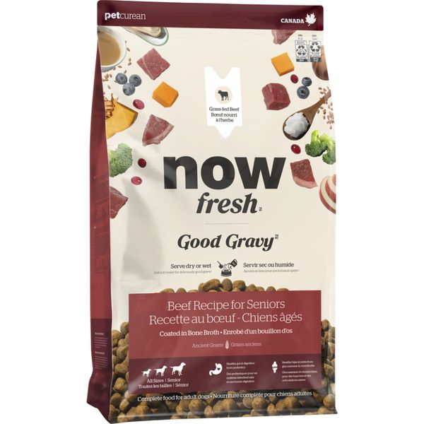 NOW Good Gravy Senior Beef w/Grains [DOG] 22LB