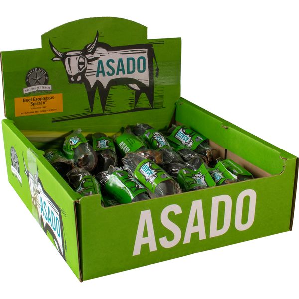 ASADO Beef Esophagus Spiral 6"