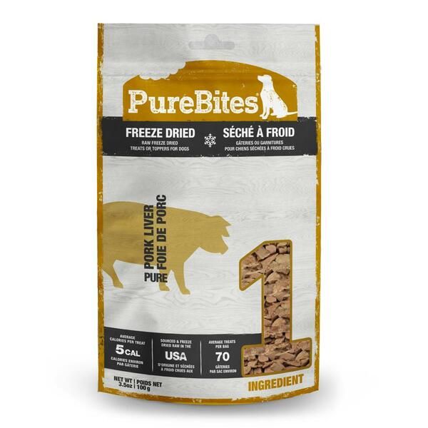 PureBites Pork Liver 100GM