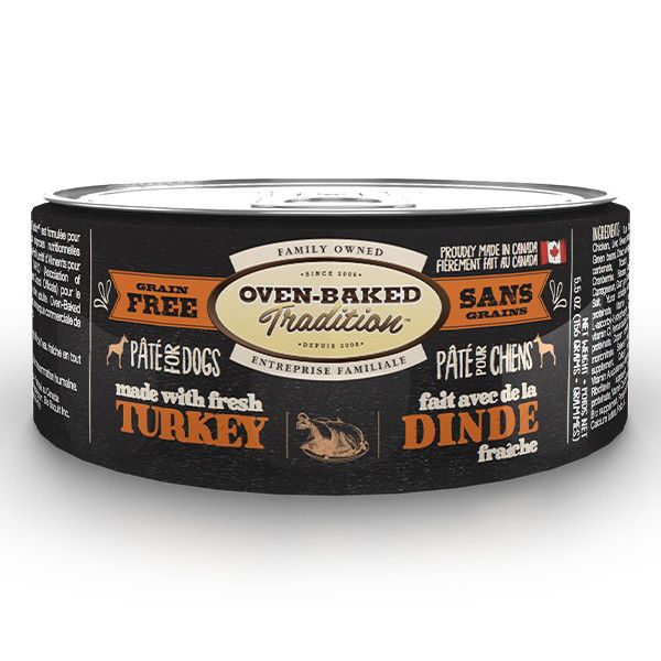 Oven-Baked Tradition Dog GF Adult Turkey Pate 5.5 oz