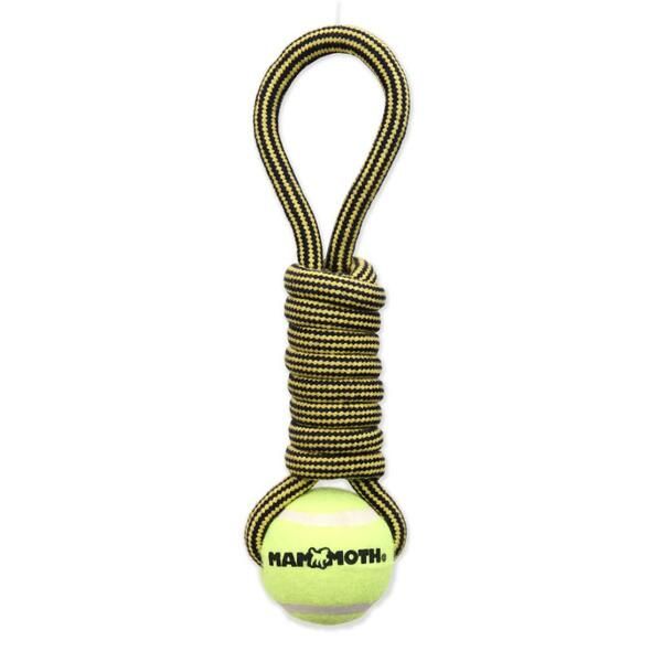 Extra Twister Pull Tug w/Tennis Ball Med 12"