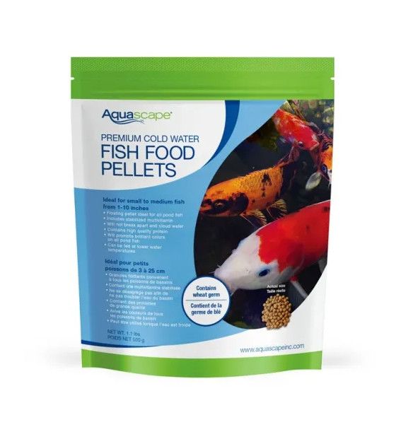 Aquascape Premium Cold Water Fish Food Pellets 500g