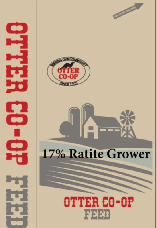 Otter Co-Op 18% Ratite Grower Pellet 20KG