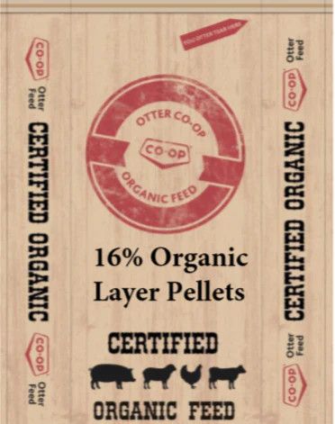 16% Certified Organic Layer Pellet  20kg