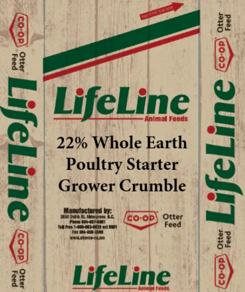 Whole Earth 22% Poultry Starter Crumbles 20KG