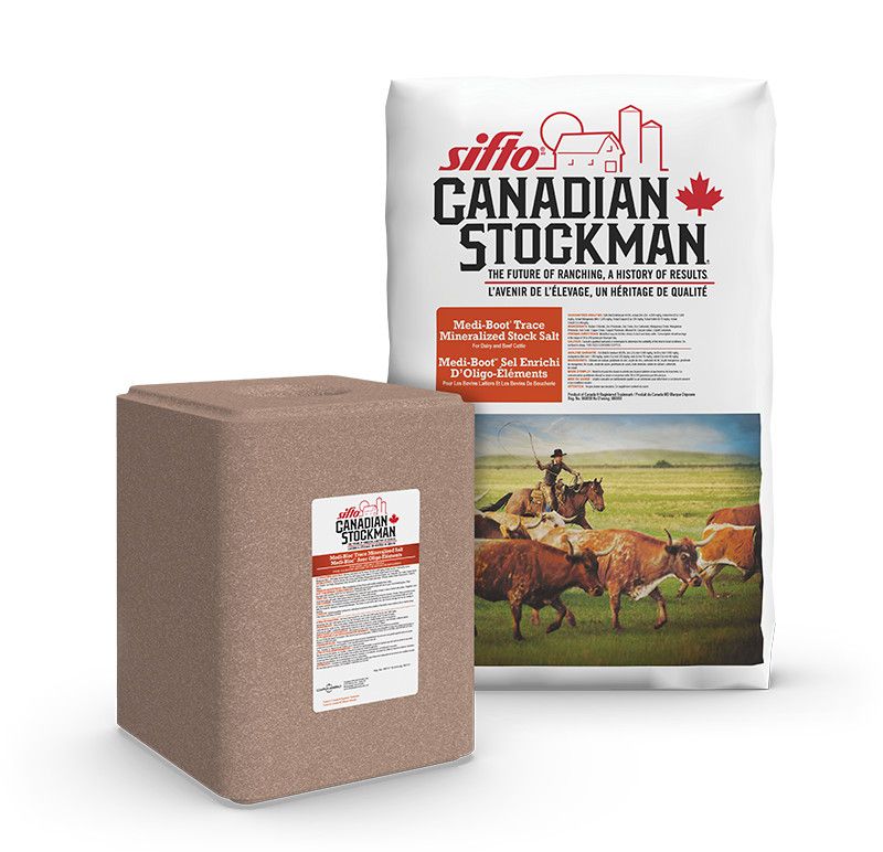 Sifto Canadian Stockman Medi-Boot Salt Bag 25kg