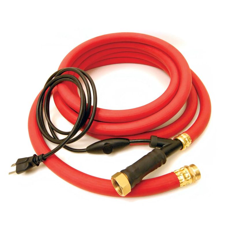 Heated Hose K&amp;H Thermo Rubber  40ft  200W