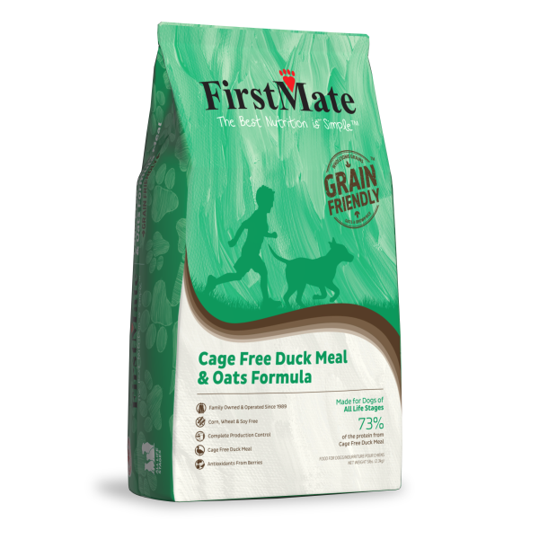 FirstMate Cage Free Duck &amp; Oats [DOG] 5LB