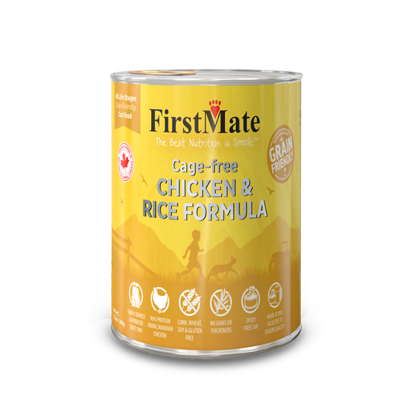 FirstMate Cage Free Chicken &amp; Rice [DOG] 12.2OZ