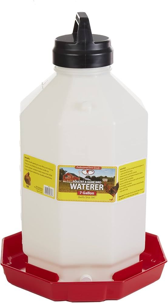 Plastic Poultry Fount 7 GAL
