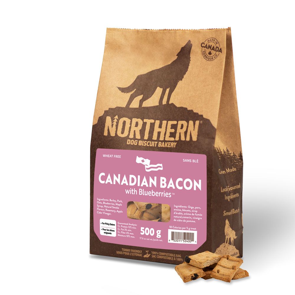 Northern Biscuits Wheat Free Canadian Bacon w/ Blueberries [DOG] 500G