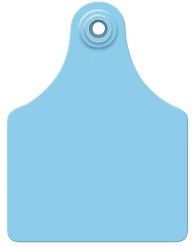 Allflex Livestock Tags 2PC Blank 25PK Super Maxi Blue