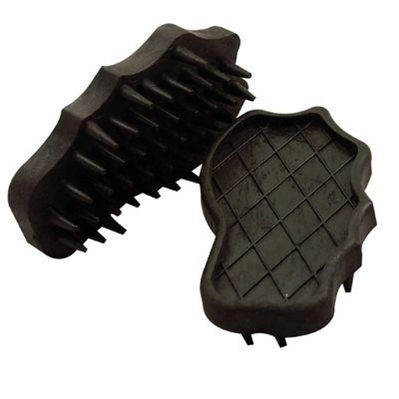 Curry Curved Rubber/Pointed Black Teeth