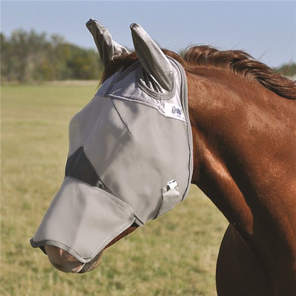 Cashel Fly Mask - Long Nose with Ears Draft