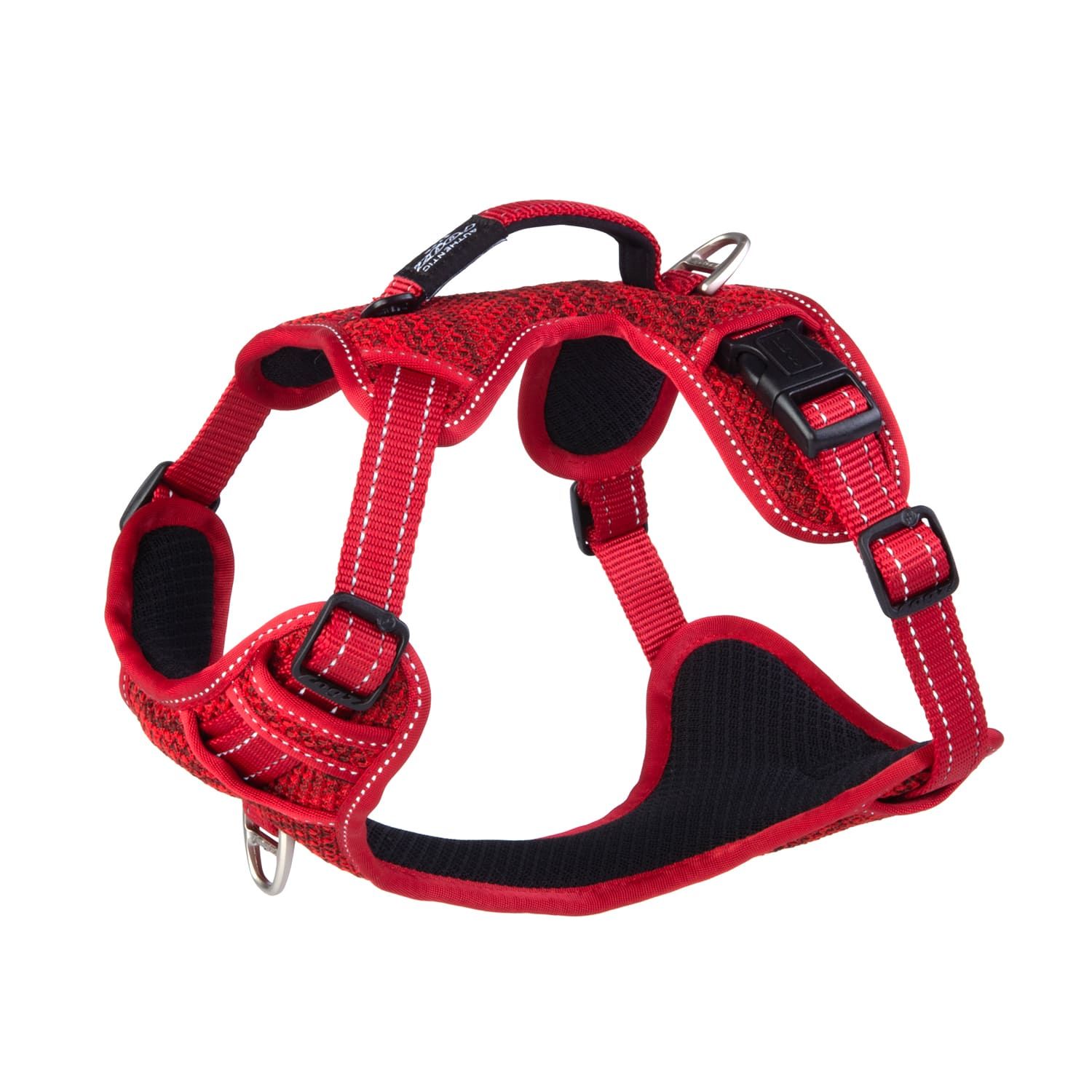Explore Padded Harness Red L